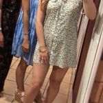 SheIn  Green Floral Mini Dress with Buttons Photo 7