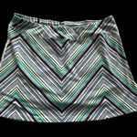 Bass Pro Shops  Multicolor‎ Green Chevron Striped Skort *See Description* Photo 0