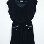 Lush Clothing Lush Black A-Line Zip Front Dress Size Small Photo 0