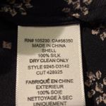 Joie  Black  Long‎ Sleeve V-Neck Silk Dress​   Size XS Photo 8