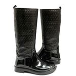 Michael Kors Black MK Rain Boots Photo 10