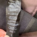 Alphalete  Women's‎ Amplify Leggings Purple Athletic Performance Gym Size Large Photo 2