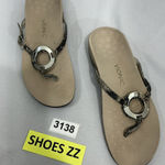 Vionic Womans  Us 11 Uk 9 Eu 42 Slip On Thong Sandals Beige Snake Print NWOT Photo 0