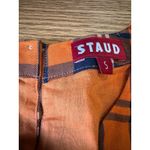 STAUD  open back midi gingham Crosshill Dress size size small Photo 7