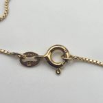 Vintage Ross Simons Gold Plated Sterling Silver, Sapphire, & Diamond Necklace Blue Photo 4