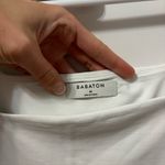 Aritzia  Babaton White Sqaure Neck Bodysuit Photo 4