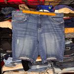 Tommy Hilfiger Denim Jean Blue Jorts Shorts Sz 38 Photo 0