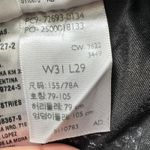 Levi's  Ribcage Straight Ankle Jeans 31x27 Women Washed Black High Rise Denim Photo 5