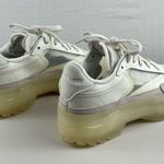 Reebok  Cardi B Club C Chalk White Patent Leather Chunky Sneakers Size 10 EUR 41 Photo 7