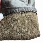 VTG Cashmere WPL 9093 Women's Chocolate Brown Size 7M Leather Gloves Lined Photo 13
