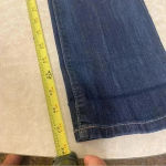 Vera Wang  Dark Blue Capri Cuffed Jeans Size 4‎ Photo 6