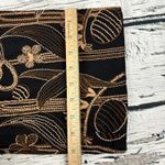 Nanette Lepore  Black Ivory Floral Embroidered‎ Straight Leg Pant [Size 6] Photo 6