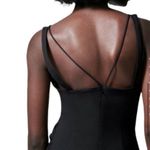 ZARA  Black Mini Dress with Knot Photo 4