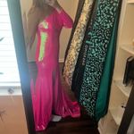 Ashley Lauren Hot Pink  Homecoming Dress Photo 4