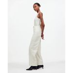 Madewell  Emmett Wide Leg High Rise Pants in Corduroy Cream Sz‎ 33 NWT Photo 3