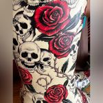 Nomad  rose and skulls rain cowboy boots sz 8 women’s Photo 5