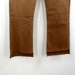 frame denim FRAME Le Crop Mini Bootcut Coated Stagger Hem Jeans in Latte, Size 27 Photo 2