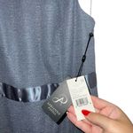 Adrianna Papell NEW NWT  BHLDN Idris Open Back Maxi Gown Hydrangea Gray Blue Photo 9