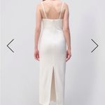 NWT SIMKHAI Caspian Bustier Dress in White Size 6 Photo 5
