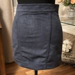 Sugarcloth Blue Velvet Mini Skirt Size 8 Photo 3