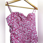 ZARA NWT  Pink Floral Bodysuit Size Small‎ Barbie Core Photo 4