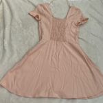 ZARA pink short sleeves mini dress Photo 2