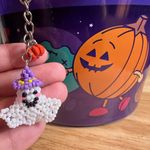Handmade  Halloween ghost keychain Photo 0