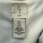 Joie  Linen Blend Striped V-Neck Sundress‎ in Blue and White, Size 8 Photo 2