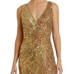 Mac Duggal 5473 Beaded Floral Sleeveless Gown Size 6 New with Tag MSRP $598 Photo 2