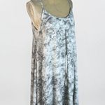 Lazy sundays Anthropologie  knit marble asymmetrical dress strappy size Small Photo 5