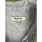 Madewell  Linen-Blend Swenson Popover Shirt Size XS Distant Lavender Beach Summer Photo 4