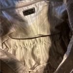 Salvatore Ferragamo METALLIC SILVER/BRONZE LEATHER FOLD OVER SHOULDER BAG Photo 8