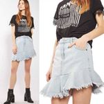 Topshop MOVING SALE -  Moto Assymetrical Skirt Photo 0