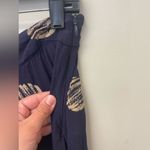 Silence + Noise  extreme kick flare navy polka dot pant sz 4 Photo 3