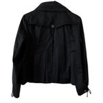 Cole Haan Raincoat Trench Coat Black Nwt Photo 0