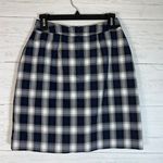 Parker Vintage plaid skort size 5B blue/black Photo 1