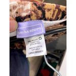 Laura Scott Large Brown Black Tribal Print Maxi Circle Gypsi Pull-On Skirt Fall Photo 1