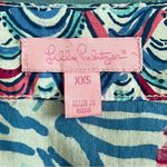 Lilly Pulitzer Amelia Island Red Right Return Resort White Sailboat Tunic Photo 4