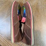 Ariat  Cruiser Loafer Slip On Rainbow Stripe Suede Brown Multicolor Size 8.5 Photo 9