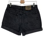 Wrangler Vintage High Rise Jean Shorts Black Size 32 Photo 3