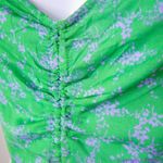 Free People NEW Intimately Caught Up Printed Slip Dress, Green, XL Photo 9