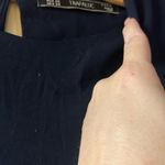 ZARA Trafaluc Boxy Blue Blouse with Lace Accents size XS Photo 2