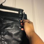 H&M  Black Leather Pants: Size 2 Photo 2