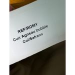 Great by Sandie Paris Yellow Pebbled Leather Shoulder Crossbody Purse NEW Photo 1