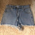 Princess Polly  Abrand High Wasted Jean Shorts Photo 0