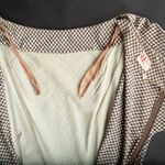 R&K ORIGINALS Vintage Short Sleeve Fit and Flare Brown and White Gingham Dress S Photo 12