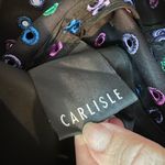 Carlisle  Chic Contemporary Black Art To Wear Full Zip Jacket Size 10 Medium Photo 7