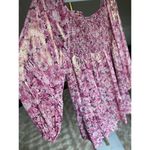 Crystal Doll  Mini Dress Smocked Cottagecore Wedding Vaca Resort Yacht Summer L Photo 6