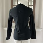 Ralph Lauren L. Long Sleeve Crew Neck RLL Crest Logo T-Shirt Black Gold Size L Photo 6