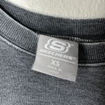 Skechers Womens Crewneck Pullover Sweatshirt in Burnout Grey Women’s Size XS Photo 2